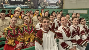 Творческая смена театра танца «Роза» в лагере «Дружных»